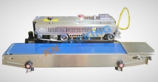 เครื่องซีลสายพานต่อเนื่องเติมลมไนโตรเจน รุ่น FR-900 เครื่องซีลสายพานต่อเนื่องเติมลมไนโตรเจน รุ่น FR-900